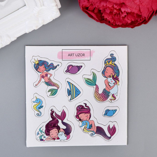 Sada chipboardů pro scrapbooking, výřezy, výseky,