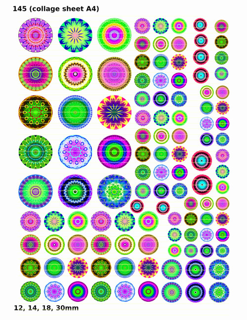 145 - digitální stažení (formát A4) 12 14 18 30mm