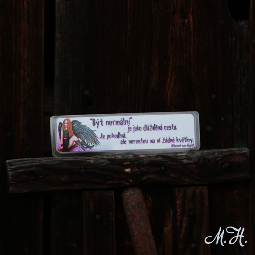 "Být normální..."- záložka — foto 1
