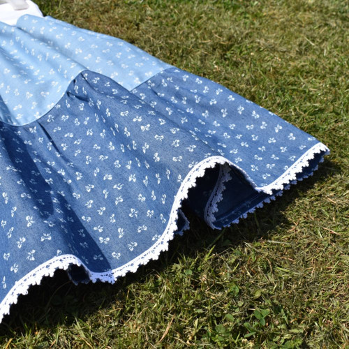 Sukně "Denim blue" (džínovina) — foto 1