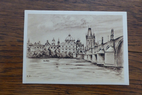 Pohlednice Praha, Ragimund Reimesch, 40. léta
