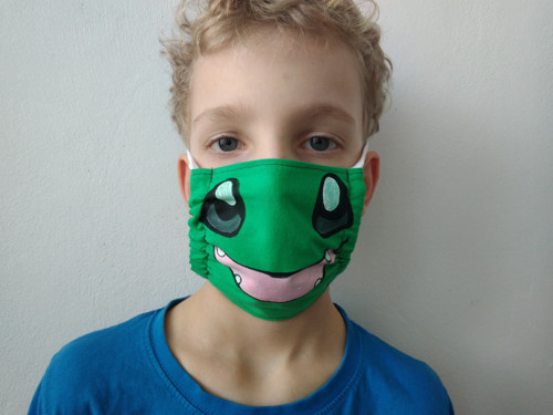 Rouška dětská malovaná — foto 1