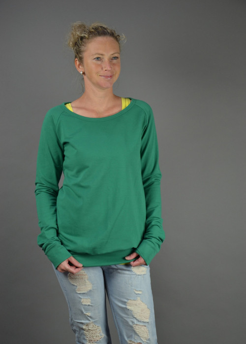 Zelená mikina