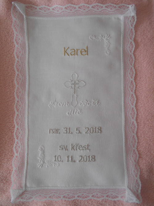 Křestní rouška č.5 — foto 1