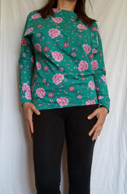 Netopýří tričko Pink Roses — foto 1
