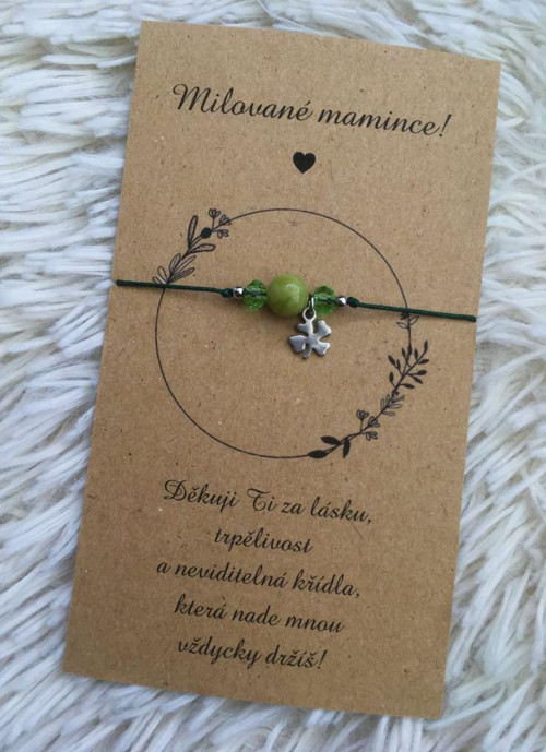 Náramek pro maminku s Jadeitem