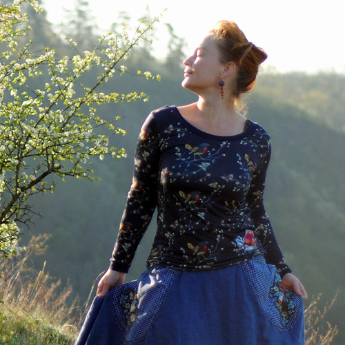 "Ranní ptačí koncert" triko dl.r. — foto 1