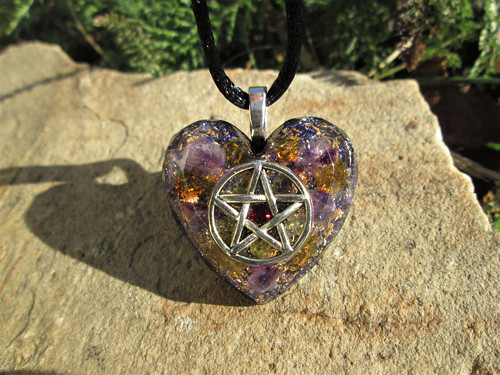 Org. šperk ,, Pentagram ochrany " — foto 1