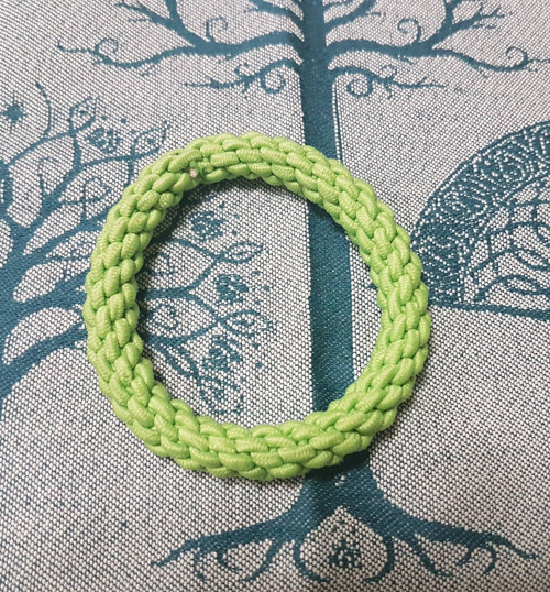 Gumička světle zelená