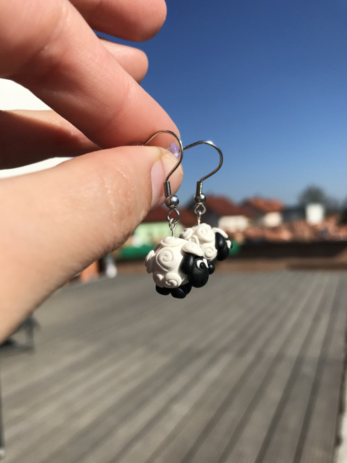 Náušnice ovečky — foto 1