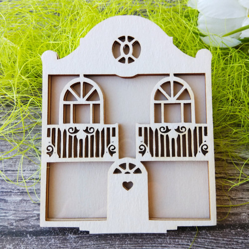 Shaker - chipboard - 9,1 x 7,3 cm (CHB) — foto 1