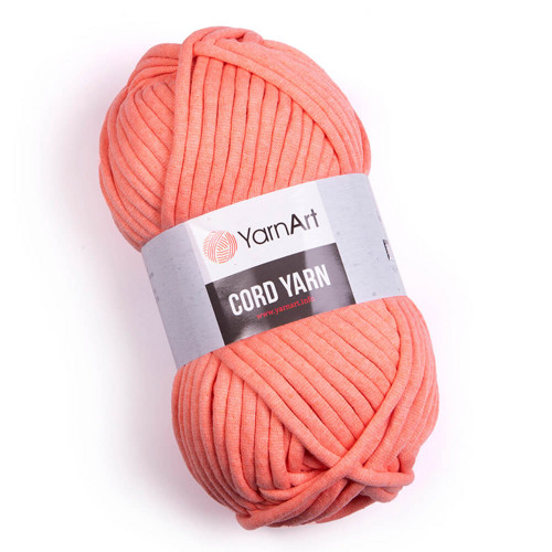 Příze Cord Yarn - lososová
