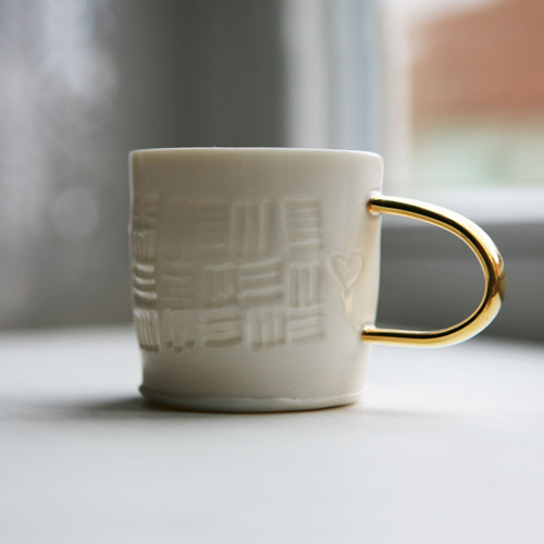 Prosvítavý na espresso (porcelán) — foto 1