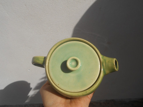 Zelená konvička s prsty, 400 ml — foto 1
