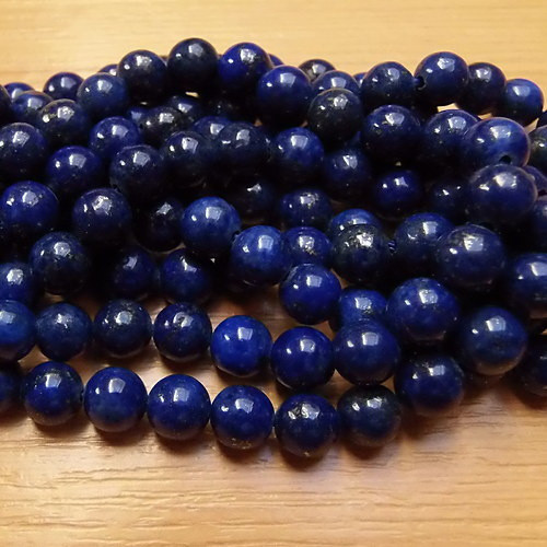 Lapis lazuli - 8mm - 3 kusy