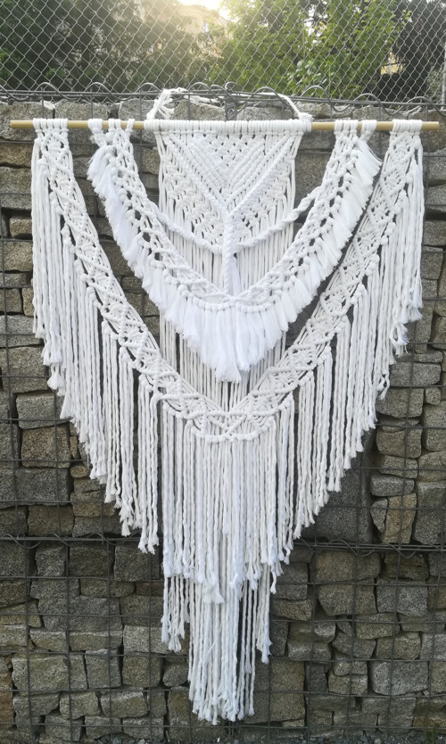 Svatební Macramé/Wedding Macramé/Bílá