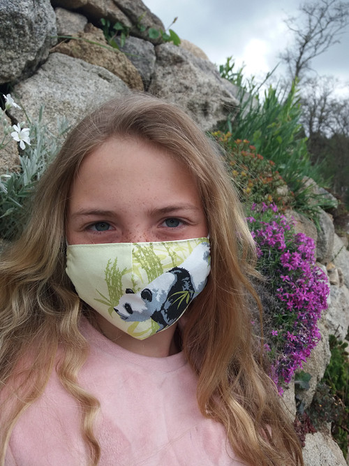 Rouška dětská Panda — foto 1