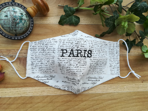Designová rouška PARIS dámská /chlapecká do15