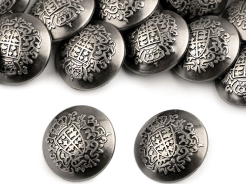 Kovový knoflík erb 23 mm (1ks)