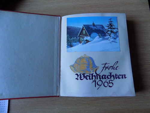 Vánoce 1965 - 55 let staré fotoalbum s foto