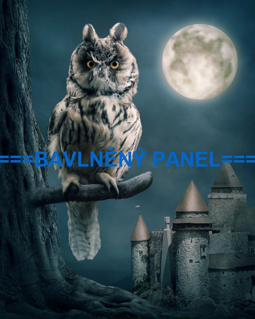 Bavlněný panel - varianty velikostí / 11 x 15cm — foto 1