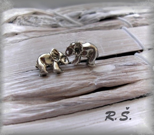 Slůňata ... PIDI 8 x 6 mm ... PUZETY