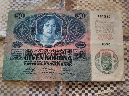 Bankovka, Rakousko - Uhersko