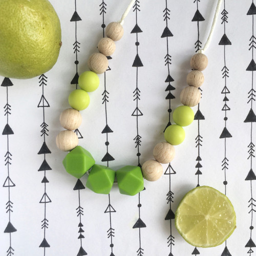 Kousací korále Amo UNI Limetta — foto 1