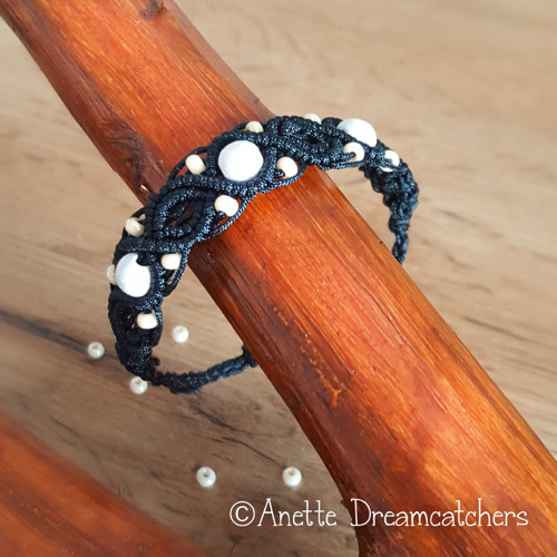 Macrame náramek - Zář — foto 1