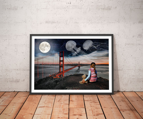 Fantazie nad Golden Gate — foto 1