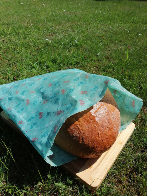 Chlebobal- Pytlík na chleba - Bicykl — foto 1