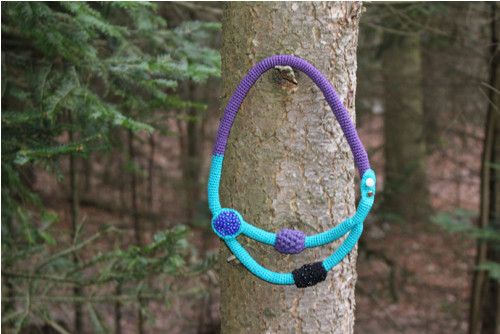 Minimalisticky elegantní náhrdelník na knoflíčky