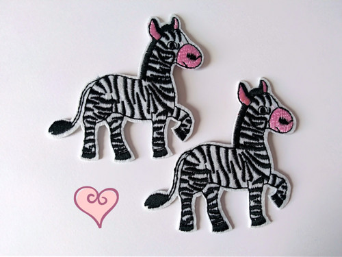 Nažehlovací aplikace- Zebra- 1ks