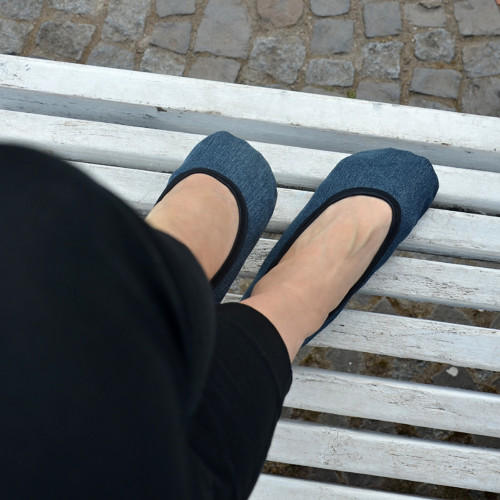 Džínové balerinky... (barefoot) — foto 1