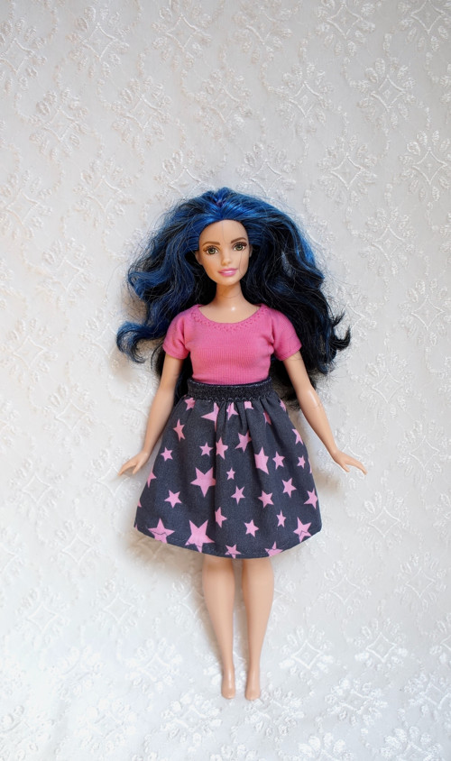 Barbie - baculka - sukně — foto 1