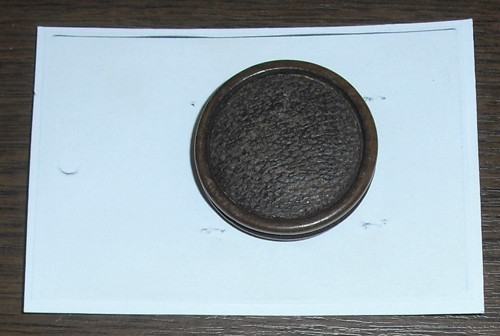 Starožitný KNOFLÍK, velký, tvarovaný
