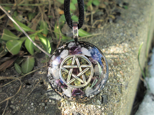 Org. šperk ,, Pentagram ochrany " — foto 1