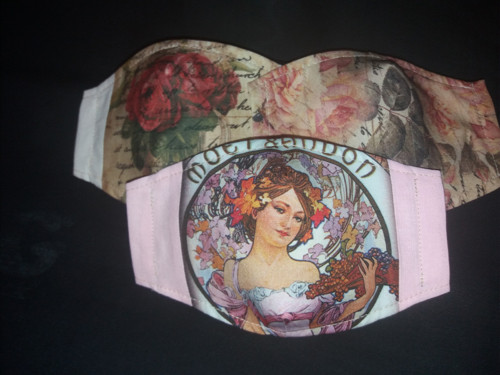 Rouška vintage Mucha — foto 1