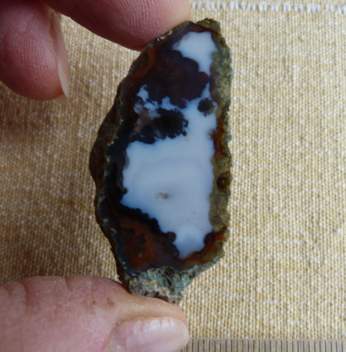 Achát - Doubravice ČR - 4,6 cm