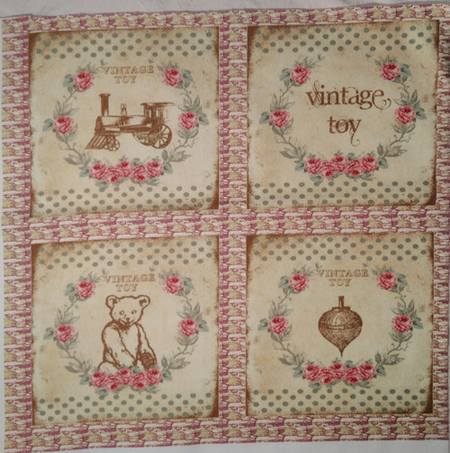 Bavlněná látka - sada ca 35x35 cm — foto 1