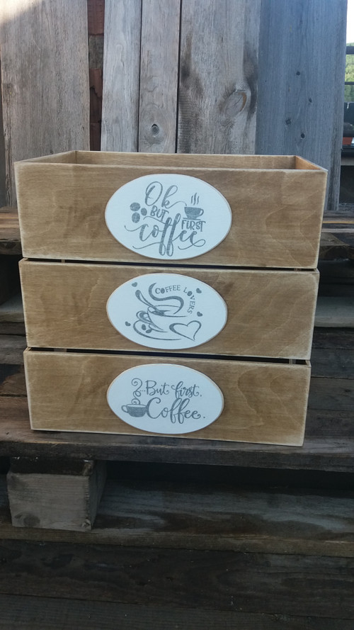 Přepravka s ozdobou — foto 1