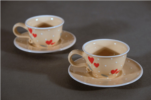Hrnek mocca romantický