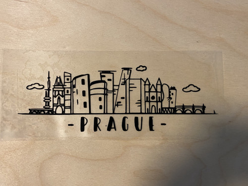 Nažehlovací obrázek Prague — foto 1
