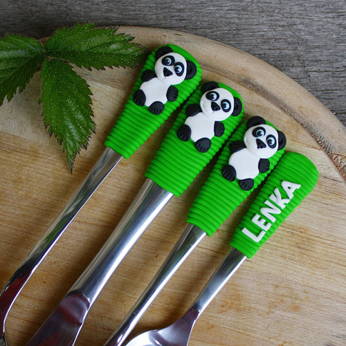 DĚTSKÝ Příbor PANDA a jméno