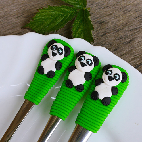 DĚTSKÝ PŘÍBOR: PANDA 3 ks
