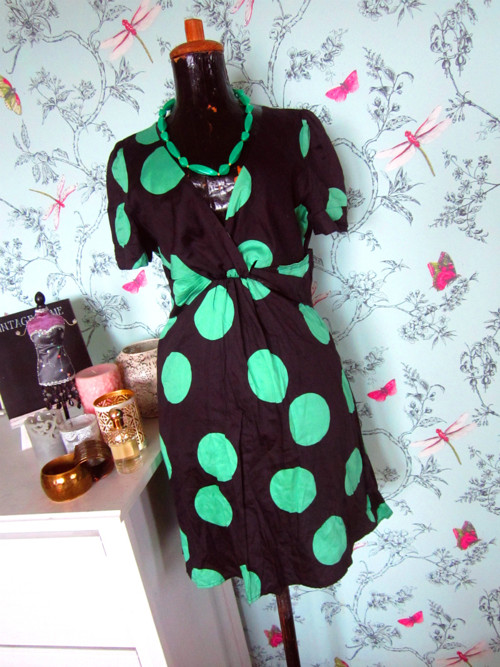 Šaty retro dots — foto 1