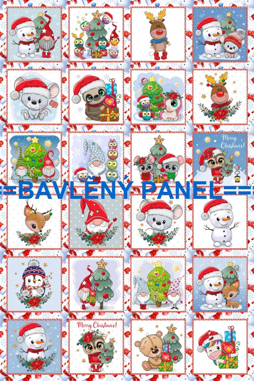 Bavlněný panel 40 x 60 cm — foto 1