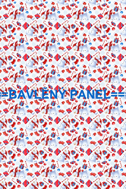 Bavlněný panel 40 x 60 cm