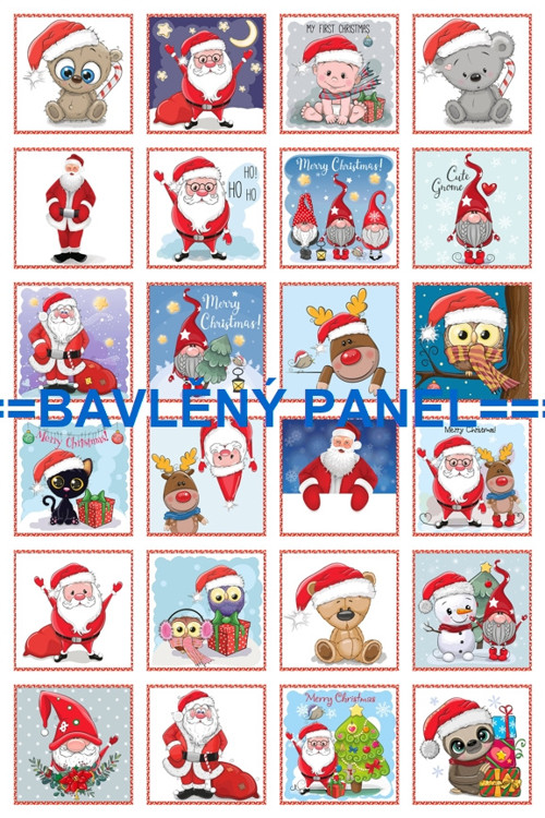 Bavlněný panel 40 x 60 cm — foto 1
