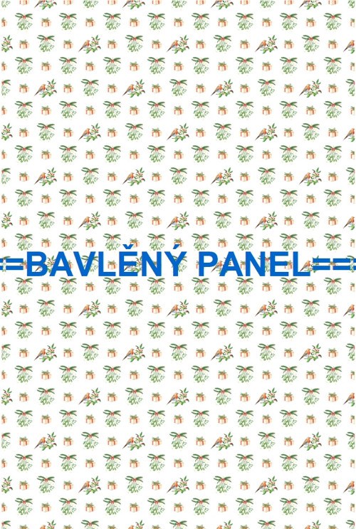 Bavlněný panel 40 x 60 cm